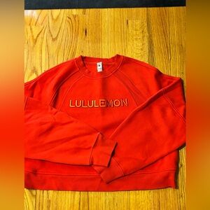 Lululemon Cropped Scuba Pullover